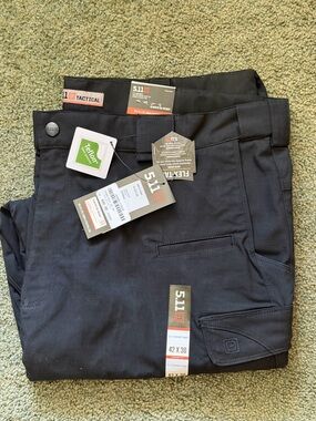 Black 5.11 Men's Tactical Pants # 74369 - 42 x 30